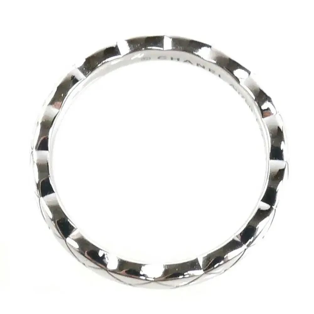 Chanel Ring 18K White Gold #266416C22B